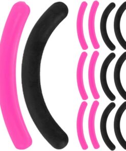 Angoily 2 Boîtes Coussinets de Rechange en Silicone Haute Élasticité pour Recourbe-cils Boîte, Faciles à Remplacer, Accessoires Indispensables pour Maquillage des Cils