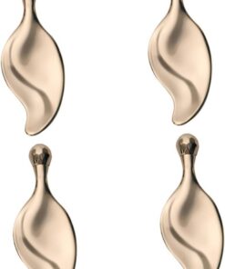 Healeved 4pièces Outil De Massage Facial Roller Visage Forme Pour Soins Peau Et Soin Des Yeux Accessoire De Beauté Multifonctionnel Pour Raffermir Et Éclaircir La Peau