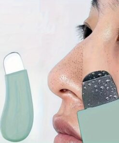 Lot de 2 brosses exfoliantes manuelles pour le visage, surface texturée, outil de nettoyage des pores, portable pour la maison et les voyages
