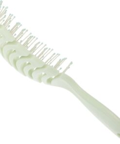 VICASKY Peigne De Massage Incurvé Pour Démêlage Des Cheveux Peigne à Main Ergonomique Accessoire De Soins Capillaires Convient à Tous Types De Cheveux Couleur Verte