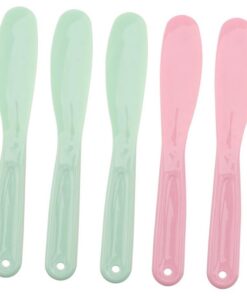 Spatule Cosmétique Plastique Lot pour Mélanger Tester Masques Faciaux Outils de Maquillage Rangement Couleur Aléatoire
