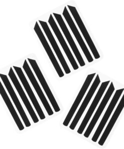 Healvian 3 Feuilles Silicone pour Perming des Cils Outils de Maquillage Réutilisables pour Rehaussement des Cils Accessoires Flexibles pour Salon et Usage Domestique