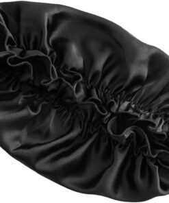 Healeved Bonnet en Soie pour Femmes, Bonnet de Soin Capillaire Réduisant Les Frottements et Scellant L'humidité, Chapeau Élastique Confortable pour Dormir Toute L'année