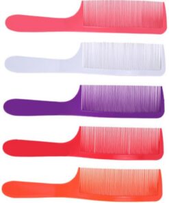 Healeved 6 pièces Peignes Coiffure Salon Arc Ergonomique pour Soins Capillaires Usage Professionnel et