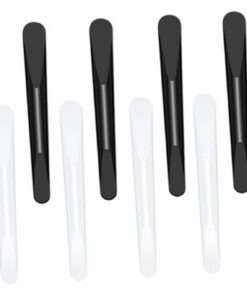 OUNONA 30 pièces Spatules Cosmétiques Silicone PP Outils de Beauté pour Crème et Masque Facial Application Uniforme et Gaspillage