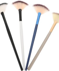 Housoutil 4pièces Kit de Pinceaux Applicateurs pour Masques Faciaux de Nuit Outils de Beauté pour Soin du Visage Accessoire de Maquillage Réutilisable