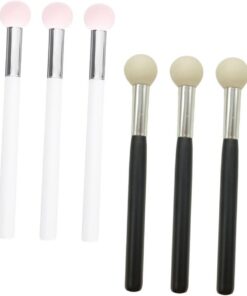 VICASKY 6pièces Éponges Maquillage Visage avec Tête de Champignon Applicateurs Correcteurs pour Produits de Maquillage Outils pour Éponges