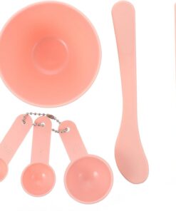STOBAZA Ensemble de 6 Bols à Masque Facial en Pp/pe Spatule et Pinceau, Outil Portable pour Mélange de Masques Visage, Kit Beauté pour Soins Hydratants Femmes