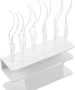 Healvian 1 Ensemble Support de de Cils avec Bâtons de Fitting pour Faux Cils Outil de Grafting pour Salons de Beauté et Usage Personnel Accessoires de Maquillage