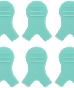 Lot de 10 Pinceaux Verts en Plastique pour Permanente de Cils, Accessoire de Beauté Doux, pour Salon de Beauté, Compatible avec Toutes Formes D'yeux