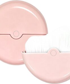 Pinceau à blush pour le visage, applicateur à poils souples, étui de protection pour outils de maquillage de , kit d'application de poudre pour joues de beauté professionnelle,