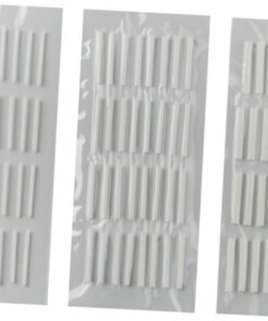 Healeved 160 Pièces Tiges pour Cils en Coton Blanc, Outil Sûr et Non Déformable, pour Permanente de Cils à Domicile ou Usage Professionnel