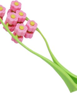 Outil de masseur facial, masseur à rouleaux faciaux Masseur à double clips | Rouleau à fleurs 3D, équipement de relaxation portable manuelle pour le resserrement de la peau