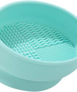 VALICLUD Bol de Nettoyage pour Pinceaux de Support Pratique pour Éponge et Outils Domicile Verte