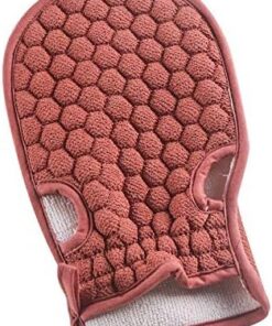 Serviette exfoliante pour le corps 1pc Bath Body Body Douche Gants Skin Exfoliant Spa Massage Mitt Lattice Particules Particules Baignoire de gant Bandoulière pour la douche Gants de toilette exfolian