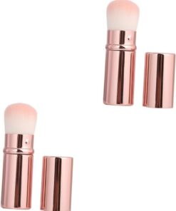 Housoutil 2 Pièces pinceau blush faux petits pains pinceau cosmétique femme x maquillages pour le maquillage fond de teint se réconcilier Peinture outil