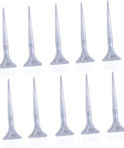 VALICLUD 10 Pcs Applicateur de Coloration Capillaire Soin Capillaire à L'huile Brosse de Salon de Coiffure pour Teinture Professionnelle et Usage Domestique