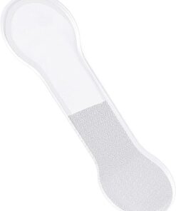 Nanos Lime à pied en verre pour enlever les callosités Efficace pour les peaux mortes Outil portable de soins des pieds