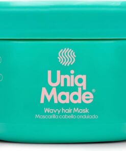 Masque Capillaire Cheveux Ondulés 250 ml | Soin Hydratant et Nourrissant | Définition Naturelle des Boucles | Texture Crème Professionnelle | Anti-Frisottis & Brillance Sublime
