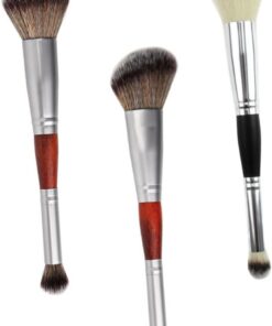 Pinceau de maquillage à double extrémité pour femme - Applicateur de fard à paupières - Outil de maquillage pour femme - Cadeau d'anniversaire ou de Noël
