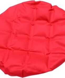 Housoutil Chapeau Thermique pour Cheveux Rouge Vapeur Micro-ondes sans Fil Soin Capillaire Professionnel Maison