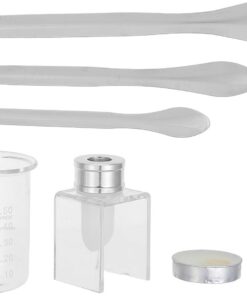 Angoily Kit de Fabrication de Rouge à Lèvres Moule en Silicone 8 Pièces pour Passionnés de Beauté et Débutants, Outils Sûrs en Plastique pour Réparation à Domicile