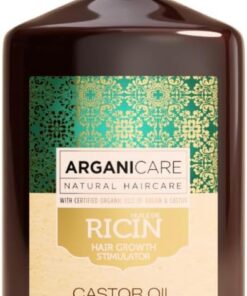 Arganicare | Gamme Ricin | SOIN ÉVOLUTION SANS RINÇAGE | Ricin | Favorise la Croissance & Stimule la pousse | Ultra-Nourissant | Haute Hydratation | Tous types de cheveux | 400 mL