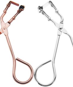 Recourbe-cils en Métal et Silicone, Lot de 2, Outil de Maquillage | Résistant à L’usure la Casse, Facile à Utiliser, Accessoire Beauté pour Femmes
