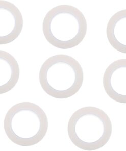 OUNONA 8pièces Lot de Bandes Adhésives pour Extensions de Cils Bandes Isolation Fixes Outils pour Salon Blanc