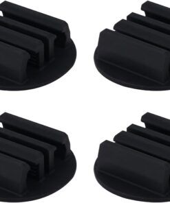 Lot de 4/8 porte-stylos en silicone pour ranger des outils d'écriture et économiser de l'espace