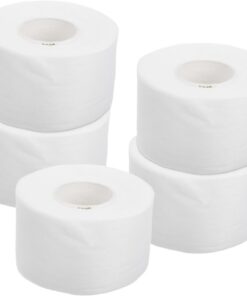 Lot de 5 Collerettes Jetables en Coton Doux Taille Ajustable Protège-nuque Professionnel pour Salon de Coiffure et Soins Capillaires