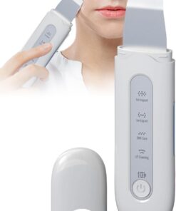 Spatule Exfoliante Pour Le Visage Outil Extracteur De Pores Ultrasonique | Grattoir Visage En Acier Inoxydable Pour Femmes Et Filles, Routine Beauté, , Après Entraînement, Détente