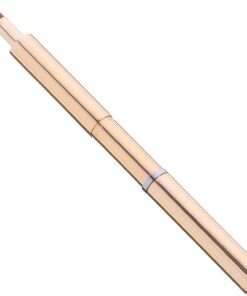 Angoily Pinceau à Lèvres Outil de Maquillage Portable en Aluminium Fibres Synthétiques Rétractable et Application Confortable pour Femmes, Voyage