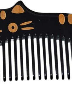 Healvian 4pièces Peigne Pour Corne De Bœuf Peigne De Massage Du Chevelu Outil De Démêlage Doux Pour Types De Cheveux Accessoire Pratique Pour Soin Capillaire
