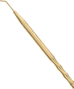 Outil Séparateur de Cils en Acier Inoxydable pour Extension | Usage Salon Quotidien, Tige Dorée Robuste et Pratique, Accessoire de Rehaussement et Greffe
