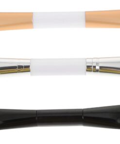 Angoily Pinceaux et Couleur Aléatoire pour Masque Visage en Silicone Ensemble de 3 à Double Extrémité Tête Souple et Fibres Artificielles, Outil de Soin Visage pour