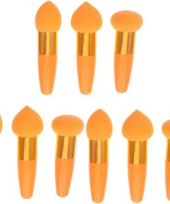 Housoutil 9pièces Pinceaux De Maquillage Multifonctionnels Avec Éponges Pour Fond De Teint Outils De Et Pour Application De Maquillage