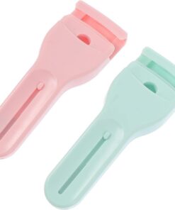 VICASKY Pinces à Cils en Plastique Lot de 2 Pièces Faciles à Utiliser Outils pour Recourber Cils Accessoires de Maquillage Indispensables Adaptés à Toutes Formes D'yeux