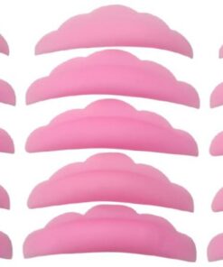 VICASKY 3 Coussinet Silicone pour Perming des Cils de Pads Rose pour Outils de Beauté à Toutes Formes Yeux pour Rehaussement des Cils