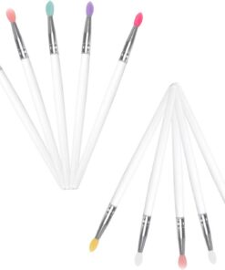 VICASKY 10 Pièces Pinceau à Paupières Pratique Kit Pinceaux Maquillage Cosmétique Outil Maquillage Yeux Accessoire