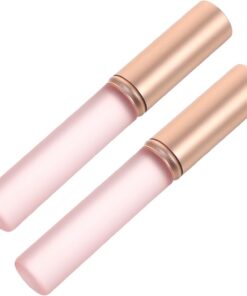 VICASKY 2pièces Applicateur à Lèvres Portable pour Lèvres et Gloss Outil de Maquillage Pratique pour Femmes