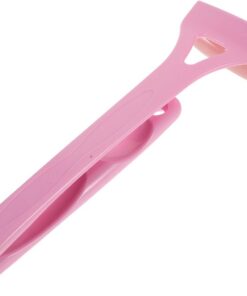 Healeved Masseur de Visage et Jambes Pliable en Abs et Résine pour Massage Froid et Soins Spa à Domicile, Accessoire Beauté Multifonction Rose