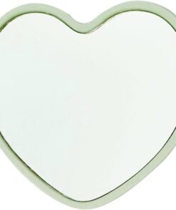 Générique Miroir de Outil de Coiffe en Forme de Cœur | Miroir De Pour Ados/Femmes – Sac À Main/Salle De Bain/Chambre/Coiffeuse/Salon De Coiffure/Danse
