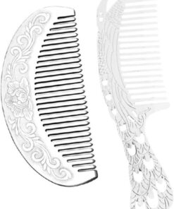 2pièces Peigne De Peignes Et Antistatiques Pour Soins Capillaires à Et Voyage Plusieurs styles