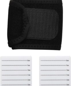 OUNONA Lot de 3 Palettes Porte-Extensions de Cils avec Dragonne Ajustable Compactes et Portables Accessoires Indispensables pour Pose D’Extensions de Cils Outil Professionnel et