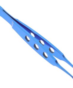 ULTECHNOVO Pince à Épiler Paupières Métal pour Massage des Glandes de Meibomius Outil de Beauté Féminin Sécuritaire avec Surface Lisse et Embout Arrondi pour Usage Professionnel et Personnel