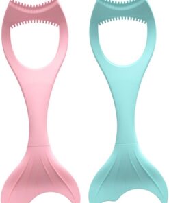 Housoutil Lot de 2 Outils D'aide Maquillage en Silicone pour Eye-liner, Design Détachable, Tracé Précis, pour Débutantes et Professionnelles