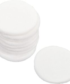 10pièces Poudres Puff Coton Avec Ruban Outils De Maquillage Pour Femme Poudres Et Compactes Accessoires De Beauté