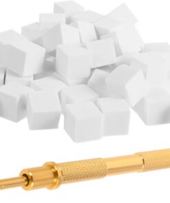 Healvian 50pièces Kit Éponge Pour Manucure Et Maquillage Outils De Blush à Paupières Et à Pour Application Dégradée Et Designs