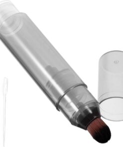 FRCOLOR Huile capillaire Portapotty compatible avec brosse Dyson Hair Hairoil Outils de soins du cuir chevelu Fournitures de soins capillaires Outil de soins capillaires Liquide Compte-gouttes Peigne